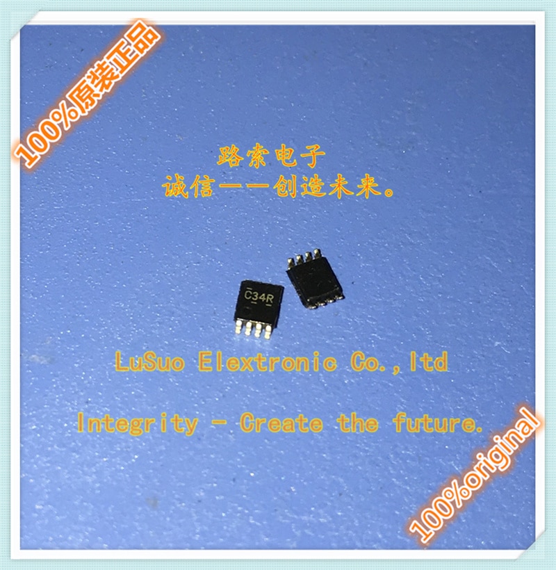 50pcs original new SN74LVC3G34DCUR C34R VSSOP8 percent