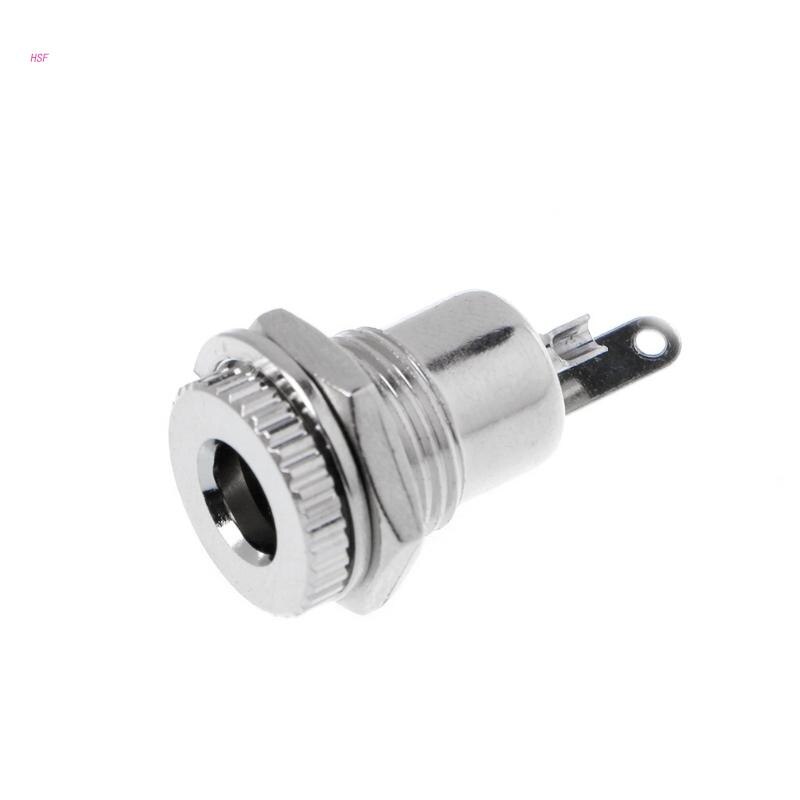 5.5 mm x 2.1mm for Dc Power Jack Socket Female Panel Mount Connector