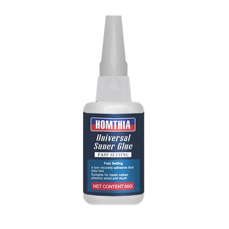 50g Super Instant Adhesive Fit for Plastic Metal Rubber Ceramic Universal Super for Furniture Repair