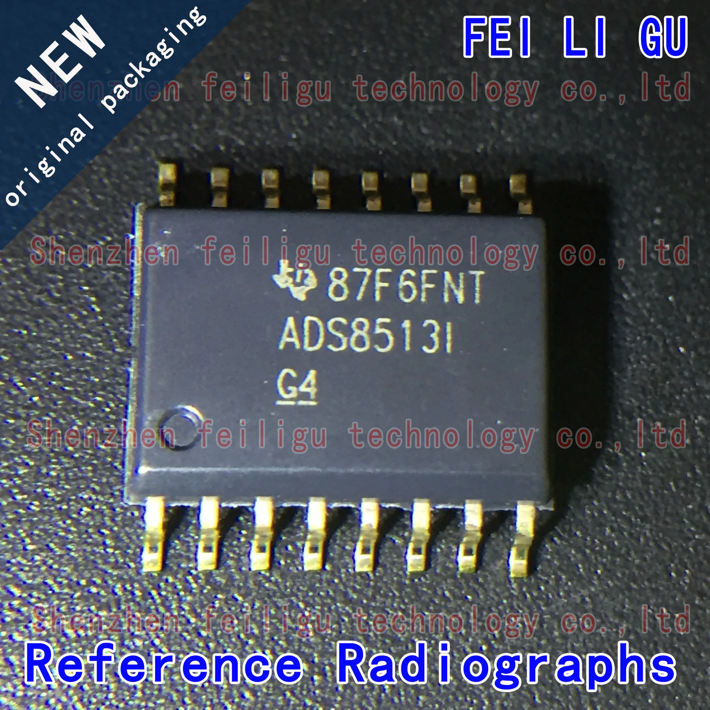 1~30PCS 100% New Original ADS8513IDWR ADS8513IDW ADS8513I package:SOP16 16-bit ADC Chip Electronics