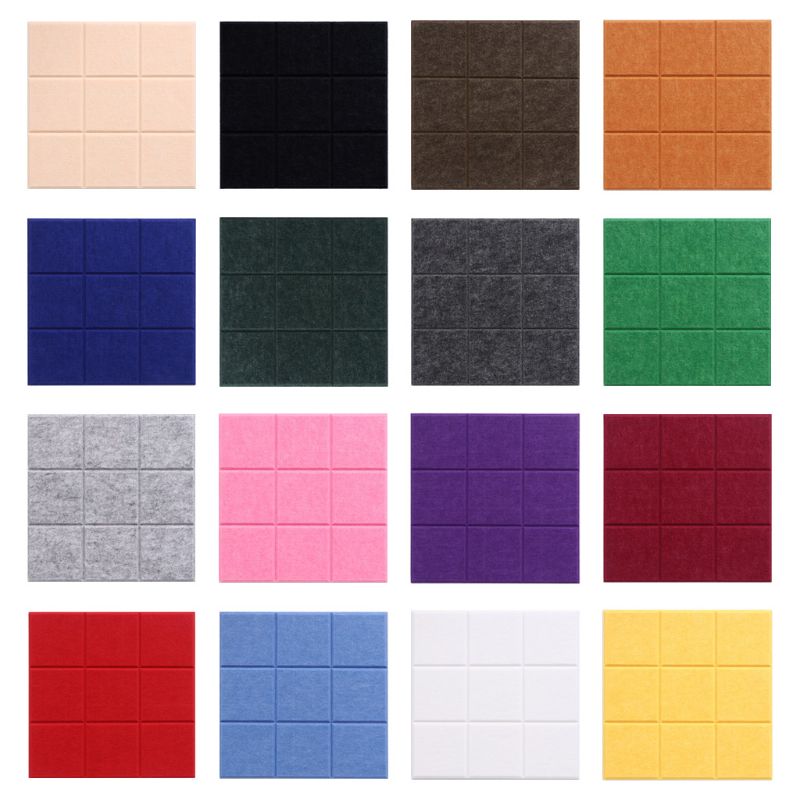 2022 Style Felt Board Tiles Wall Photo Display Household Felt Wall Background
