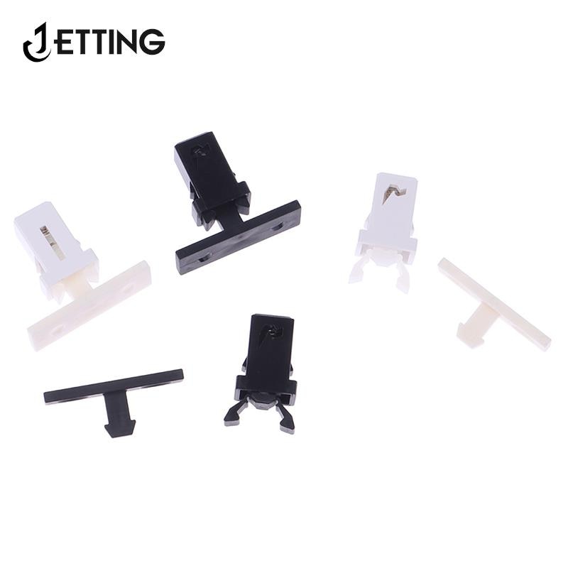 10Pcs Black White PR-001 Small Door Lock Switch Lock For MS Air Conditioner Set Top Box TV EVD DVD Door Cover