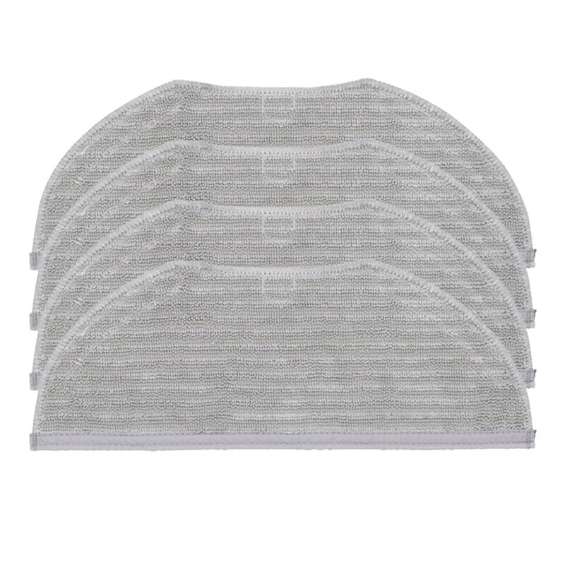 8Pcs Full Cover Mop Pad Cloths Rags For Xiaomi Mi Robot Vacuum-Mop Essential G1 MJSTG1 Vacuum Cleaner Accessories Parts