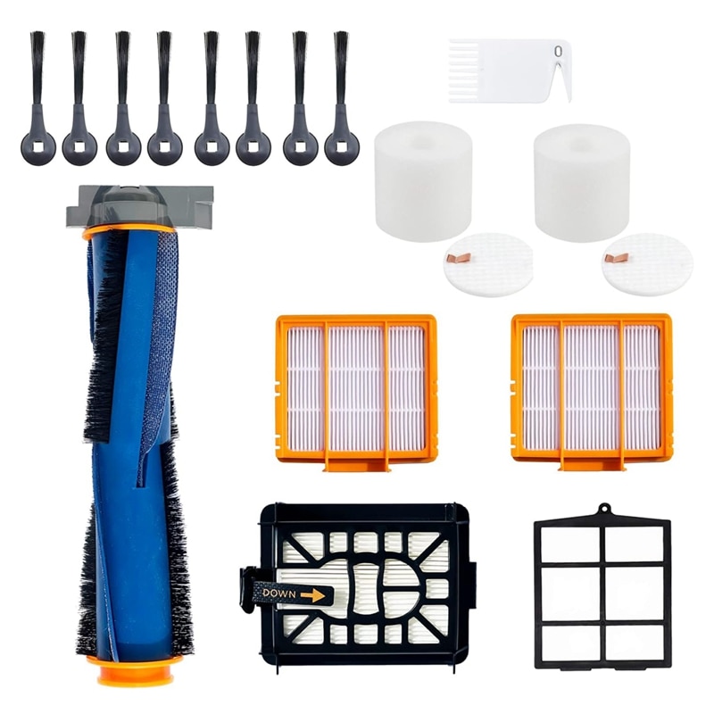 Roller Brush For Shark AI AV2501S AV2501AE RV2502AE RV2520AOUS AV2510AOUS Accessories Kit With Brush Filters