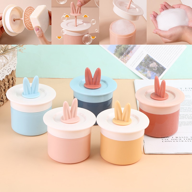 Portable Foam Maker Facial Cleanser Foam Cup Body Wash Bubble Maker Bubble