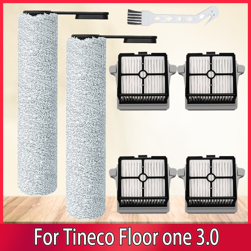 Roller Brush Hepa Filter For Tineco Floor One 3.0 Cordless Wet Dry Vacuum Cleaner Parts Replacement Accessories