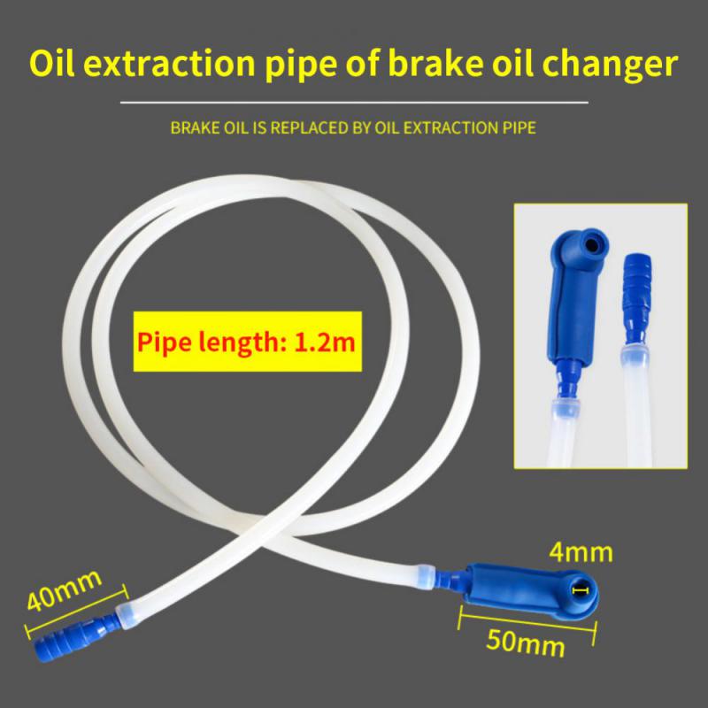 Car Oil Bleeder Drained Kit Connector Construction Brake Oil Replacement Tools with 1.2m Oil Pumping Pipe For Auto Motorcycle