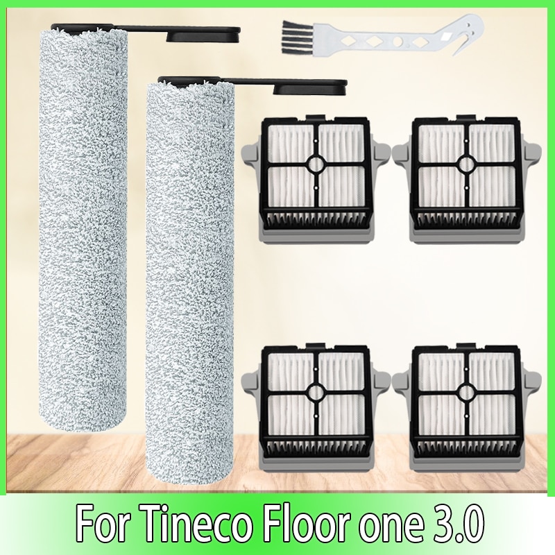Roller Brush Hepa Filter For Tineco Floor One 3.0 Cordless Wet Dry Vacuum Cleaner Parts Replacement Accessories