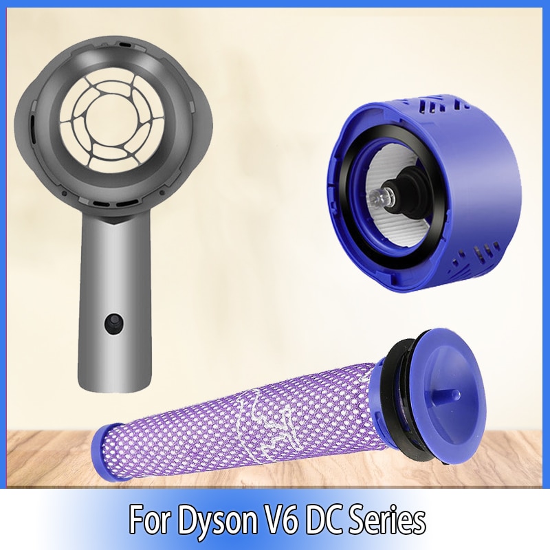 Motor Rear Cover Pre / Post Filters Vacuum Cleaner Accessories For Dyson V6 DC58 DC59 DC61 DC62 DC74 Replacement Accessories
