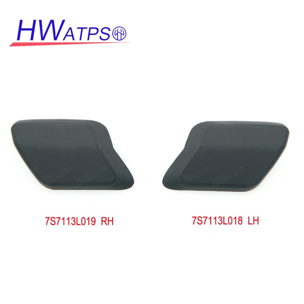 Pair Front Bumper Headlight Washer Nozzle Cover Cap 7S7113L018 (LH) 7S7113L019 (RH) For Ford Mondeo IV 2007-2015 7S71-13L018