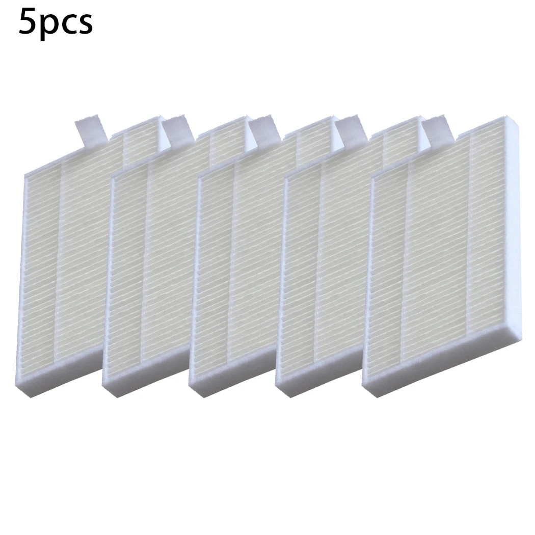 5pcs Robot Vacuum Cleaner Filter Part For ABIR X6 X5 X8 Vacuum Cleaner Hepa Filter Replacement Spare Accessories