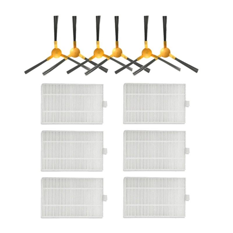 Side Brush Hepa Filter Spare Parts For Proscenic 800T 820S For LIECTROUX C30B Vacuum Cleaner Accessories