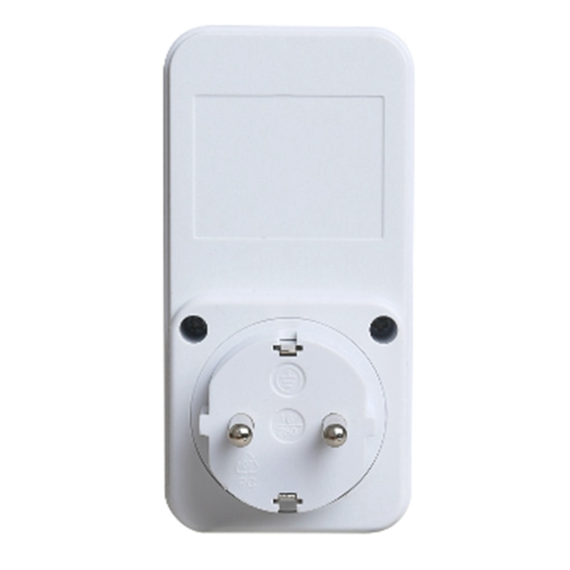 SEWS-Automatic Voltage Protector Socket 170-260V Voltage Protector Safe Protector 5-6 Mins Delay Socket Switcher EU Plug