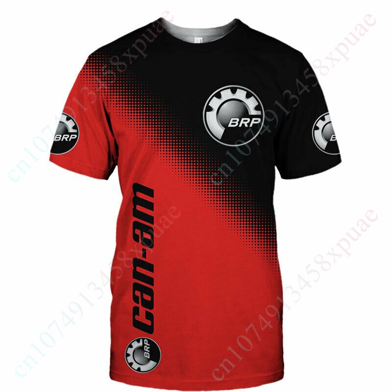 Can-am Anime T Shirt For Men Women Unisex Clothing Casual Oversized T-shirt 3D Printing Short Sleeve Top Quick Drying T-shirts