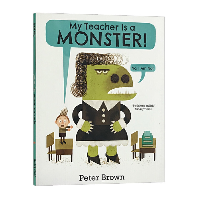 My Teacher is a Monster, Children's books aged 3 4 5 6, English picture book, 9781509831234