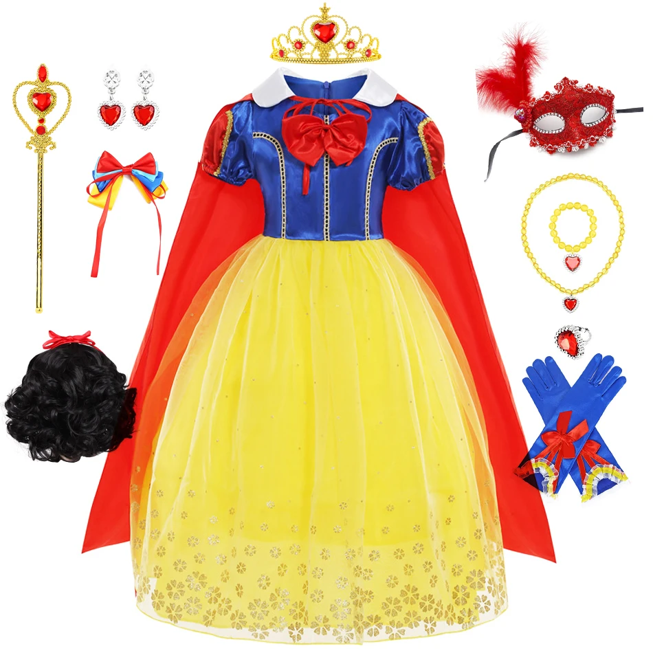 Snow White Dress for Girl Summer Princess Dress