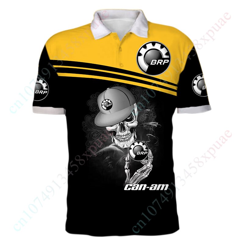 Can-am Clothing Anime T Shirt For Men Unisex Sleeve Short Top Casual Men T-shirt Quick Drying Golf Wear Polo Shirts And Blouses