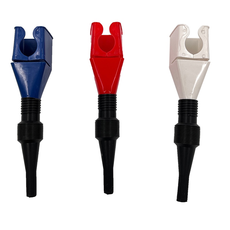 1/2pcs Car Funnel Long Stem Refueling Filter Gasoline Filling Tool Anti-splash Plastic Refuel Motorcycle Filter Car Accessories