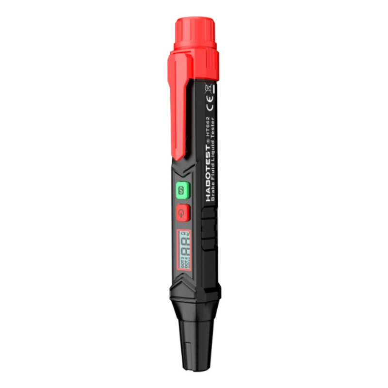 Brake Fluid Tester Auto Car Brake Liquid Digital Tester for DOT3/DOT4/DOT5.1 Accurate Oil Quality Check Pen Sound Light Alarm