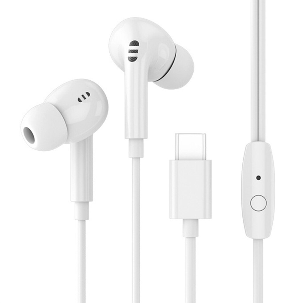 Type C Headset Wired Headset Gaming Headphones Gaming Type C Earphone In Ear Sports Gaming Earplugs In Ear Wired Earphone Androi