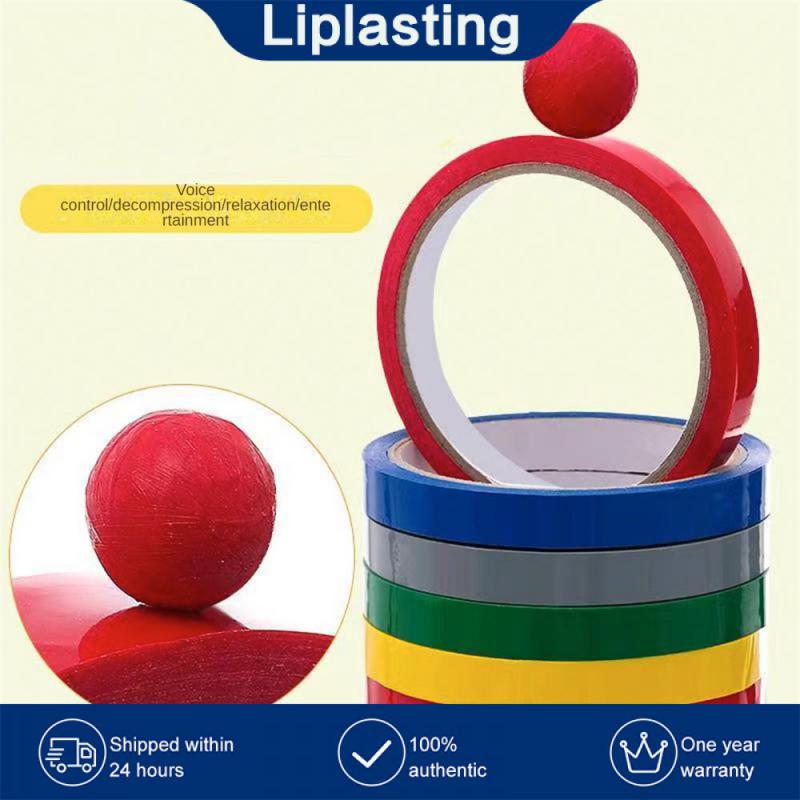 Student Strong Wire Drawing 1pcs Colored Ball Tape Strong Pull Tape Excellent Material Sticky Ball Adhesive Tape Bopp 30mm
