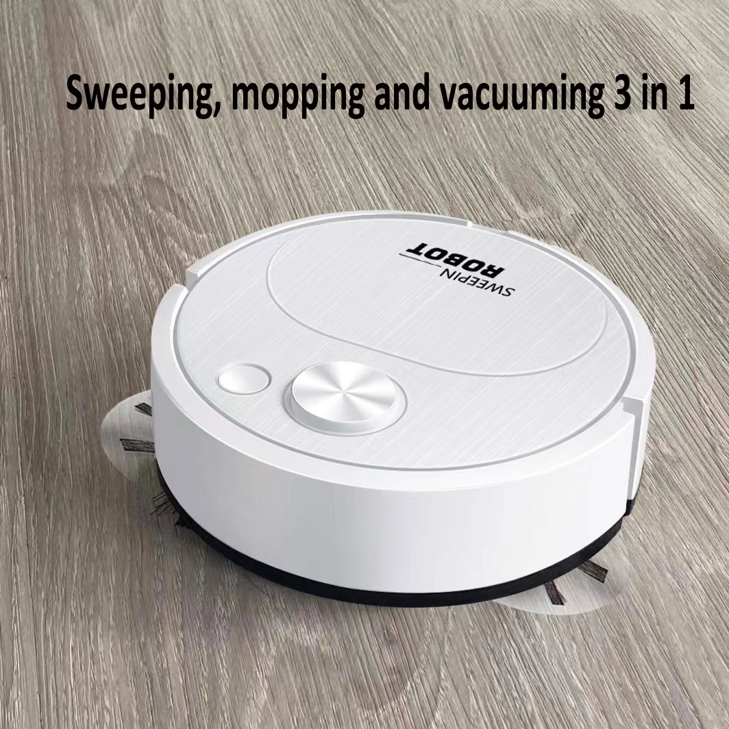 2023 USB 3 In 1 Smart Sweeping Robot Vacuum Cleaner Mopping Wireless 1500Pa Dragging Cleaning Sweep Floor for Home Office