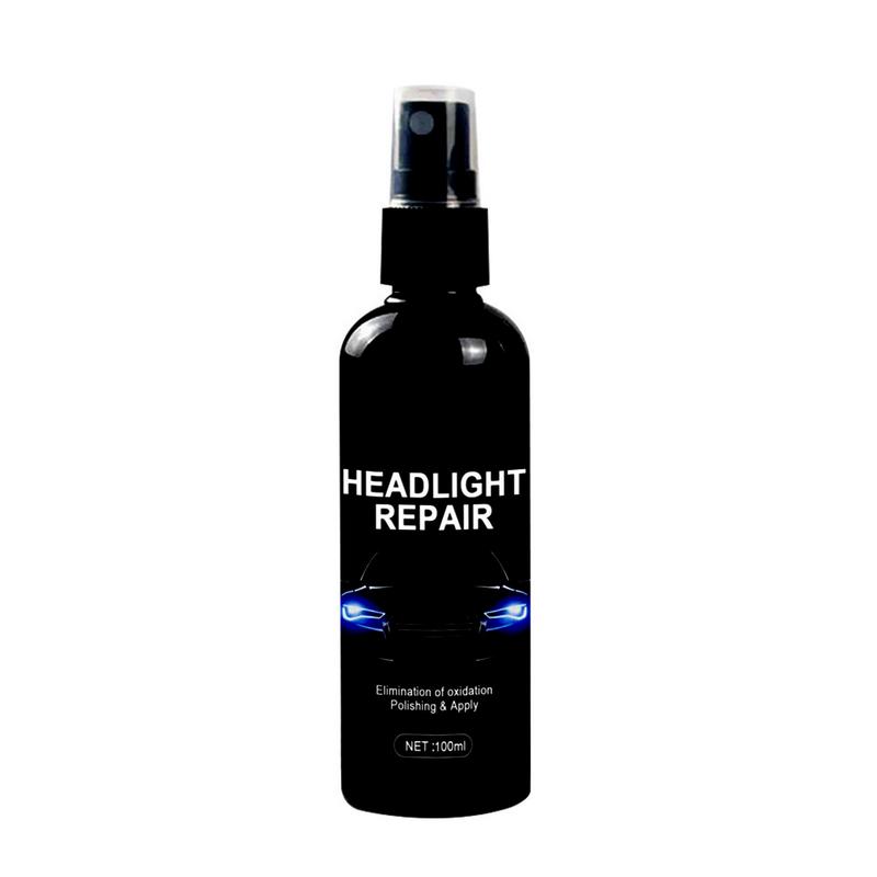 Headlight Restorer Spray 100ML Headlight Restoration Spray Headlight Restoration Spray Automotive Headlight Scratch Recovery