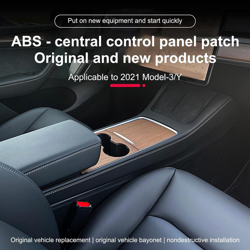 DIY Central Control Panel Protector Film Kit For Tesla Model 3 And Model Y Interior Accessories Self Sticking Protection Film