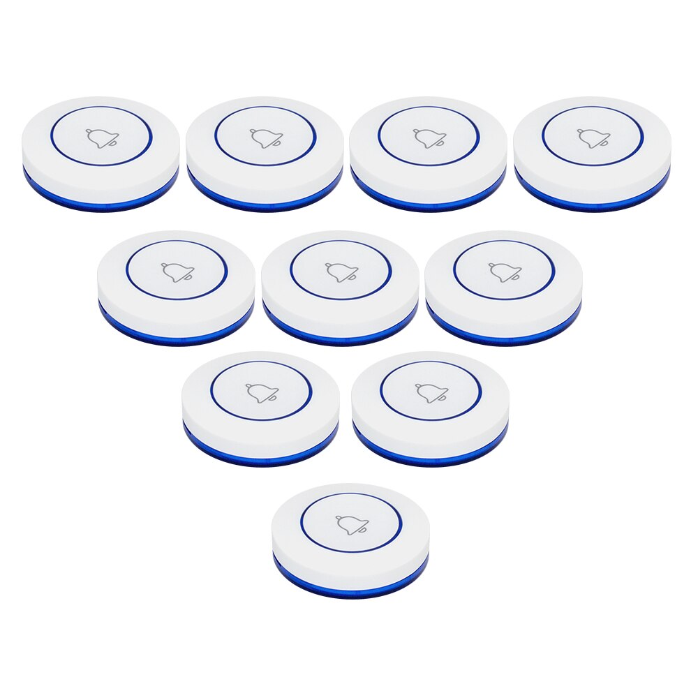 JINGLE BELLS CTT12 Wireless Calling Systems Transmitter 10 Buttons for Restaurants hotels bars cafes hospitals Paging Pager