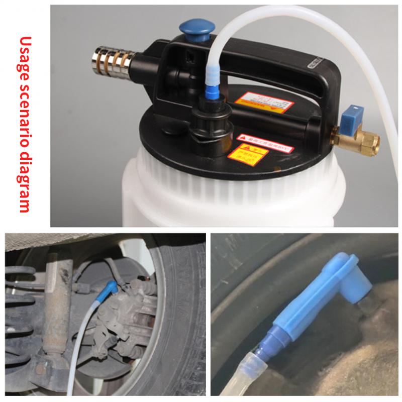 New Car Brake Fluid Oil Changer Brake Oil Changer Connector Emptying Tool With 1.2m Oil Pumping Pipe Brake Oil Replacement Tools