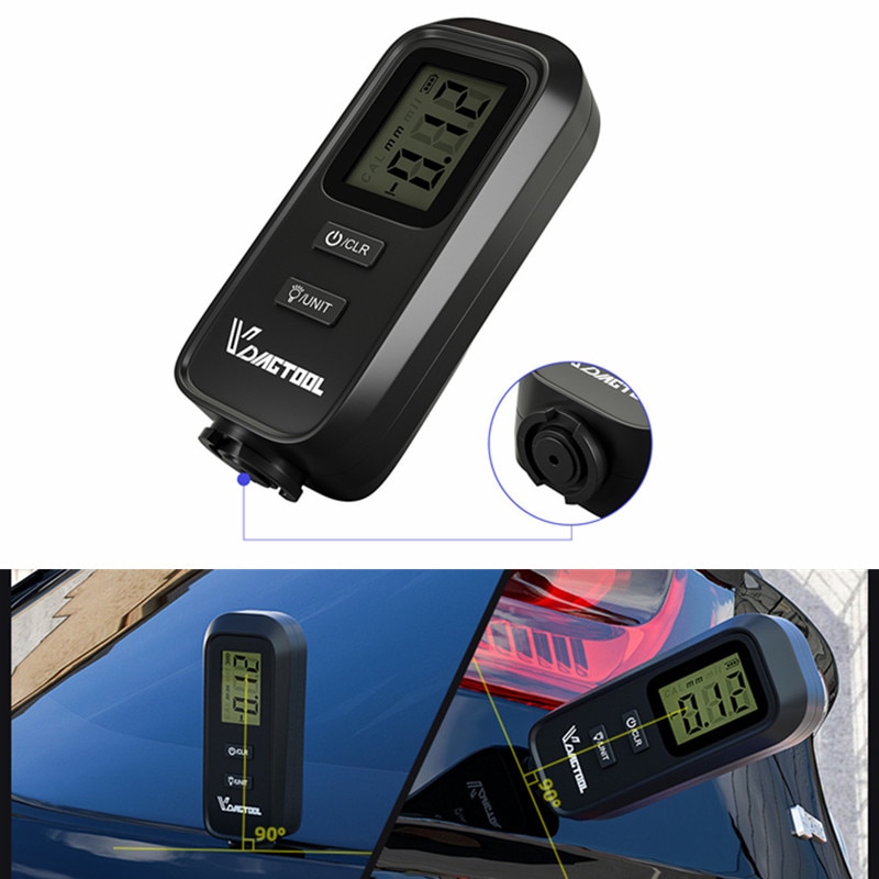 Automotive Coating Thickness Gauge 0-1.80mm Car Paint Film Tester Measuring Manual Paint Tools Thickness Gauge For Cars