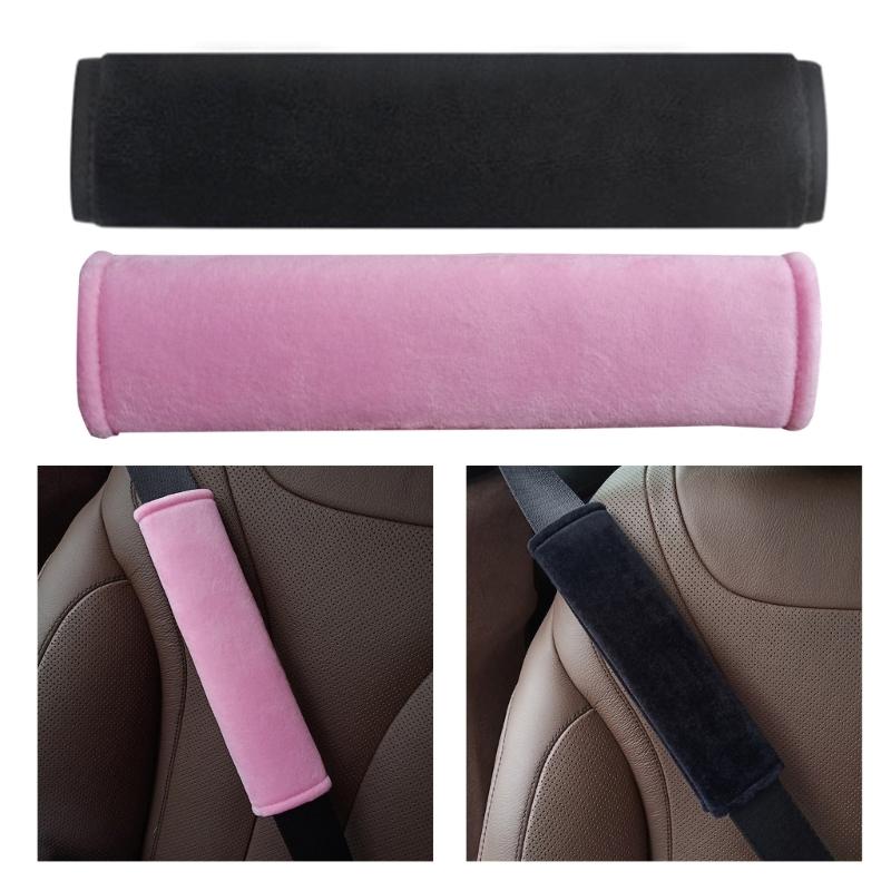 Universal Car Belt Pads Cover Belt Shoulder Strap Covers Harness Pad for Car/Bag Soft Comfort Protect You Neck