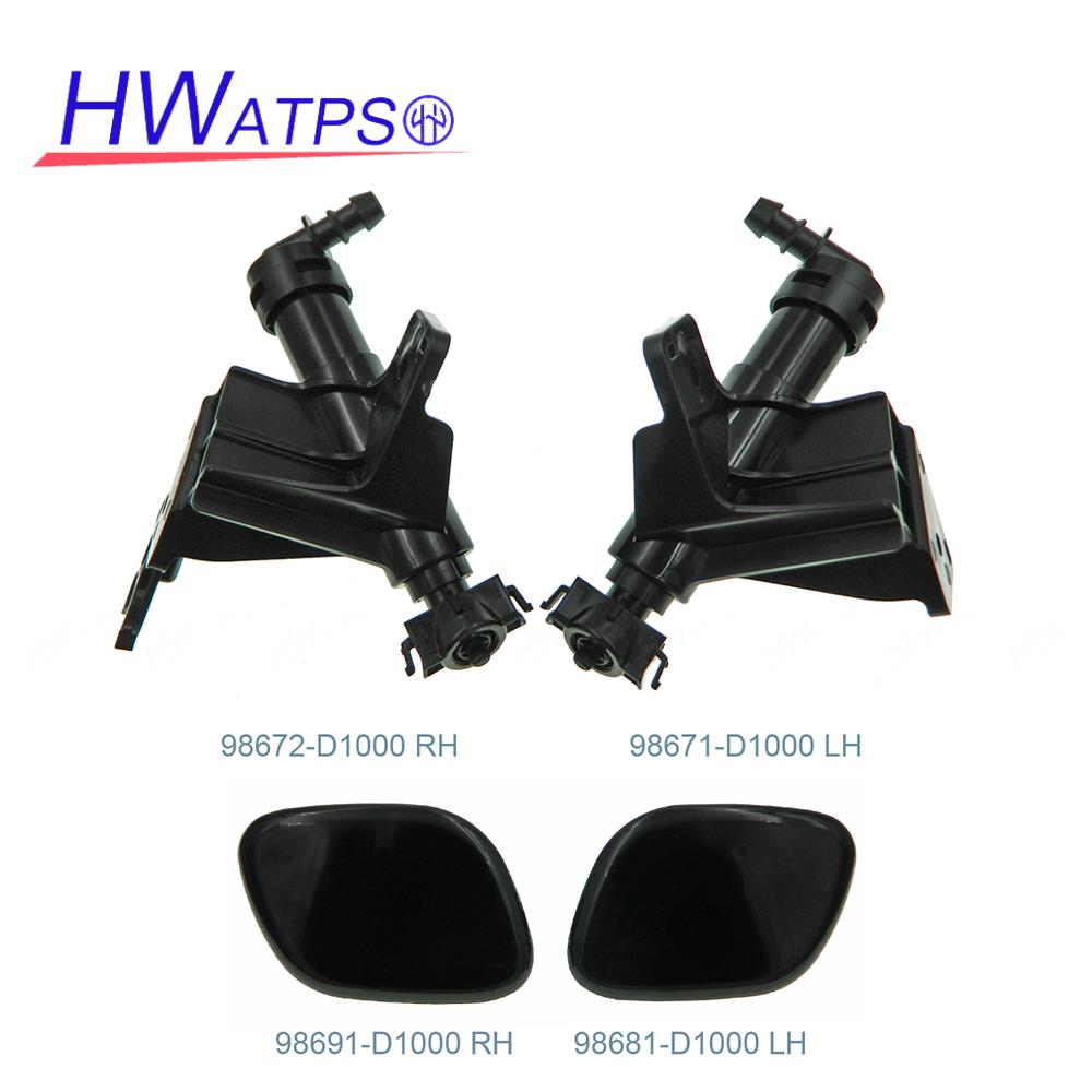 New Front Bumper Head Lamp Washer Sprayer Jet Washing Water Nozzle 98671-D1000 98672-D1000 98681-D1000 98691-D1000 For KIA K4