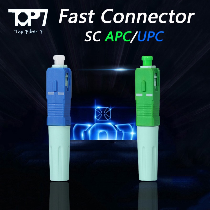 Fast Connector SC APC SM Single-Mode Optical Connector FTTH Tool Cold Connector Tool SC UPC Fiber Optic Connector