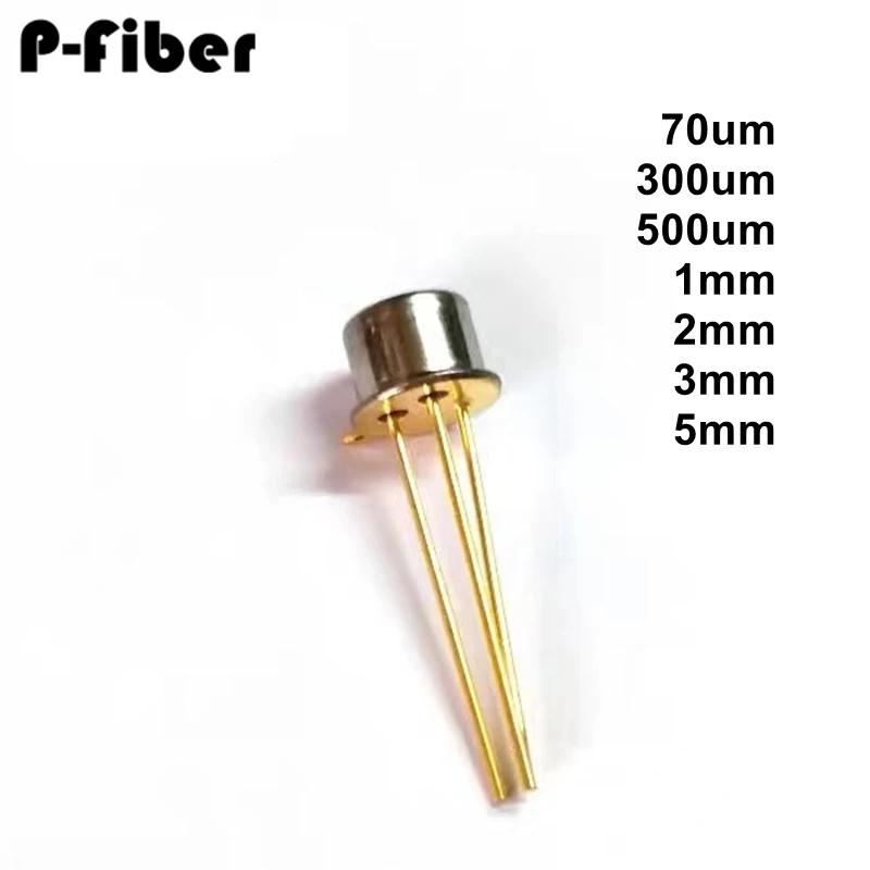 InGaAs photodetector diode receiving 800-1700nm PIN tube 70um 300um 500um 1mm 2mm 3mm 5mm FTTHELINK
