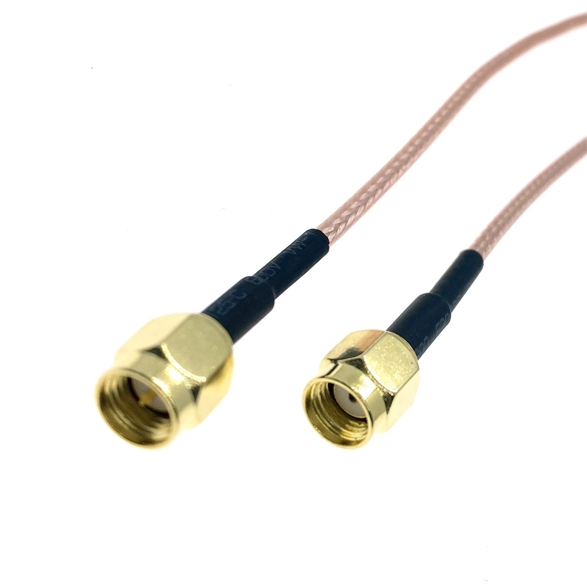 RG316 RPSMA male plug to SMA male 50 Ohm RF Coax Extension Cable Pigtail Coaxial