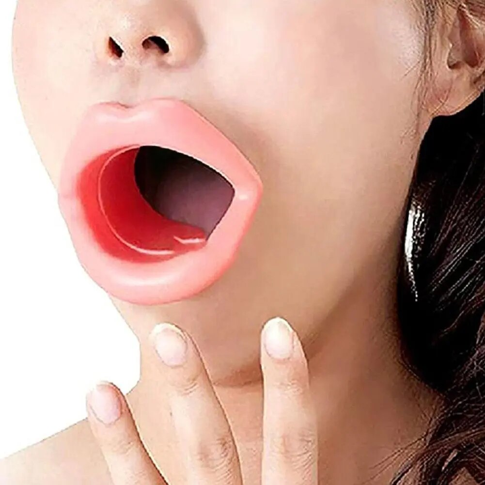 Silicone Mouth Muscle Anti Wrinkle Lip Trainer Face Corrector Massager Lips Piece Smile Smile Exercise Mouth Slimmer R8J7