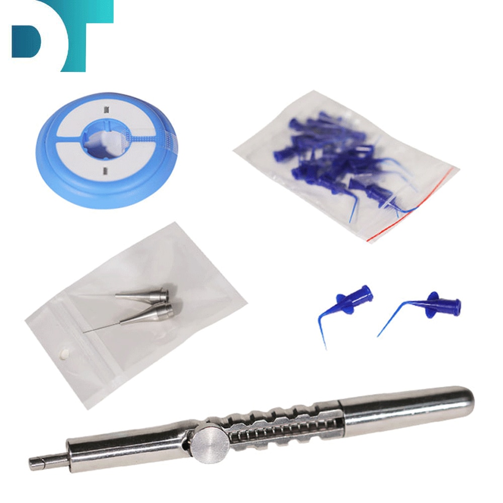 1 Set Dental Root Canal File Extractor Restoration Holder Tool for Endodontic File Dentist Instrument