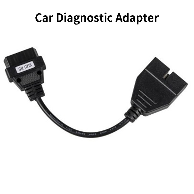 Portable GM 12 Pin To 16PIN Connector General Vehicle Test Car Connector