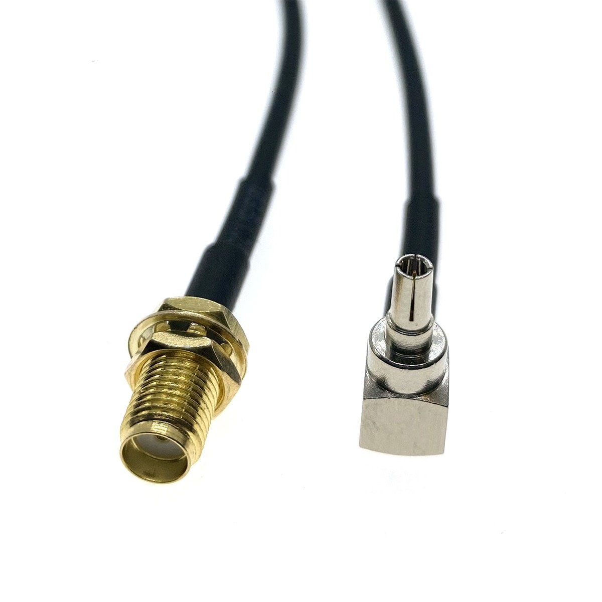 RG174 CRC9 MALE Right Angle to SMA Female Jack Nut RF connector Coaxial Jumper RF Cable