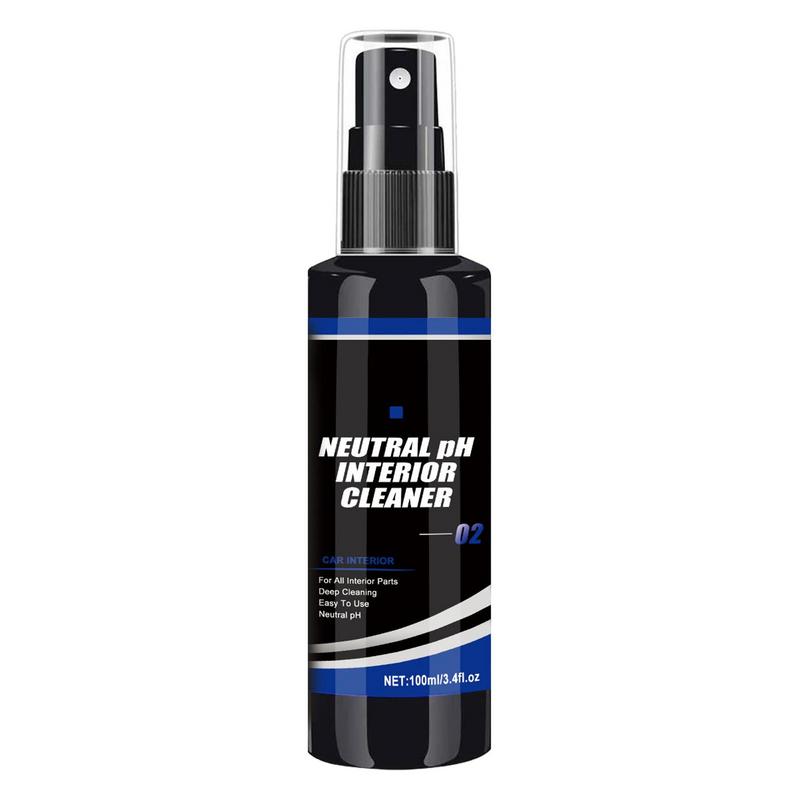 Car Interior Cleaner Spray Stains Remover For Leather Fabric Plastic Part Seat Dashboard Cleaner Washing Car Detailing Liquid