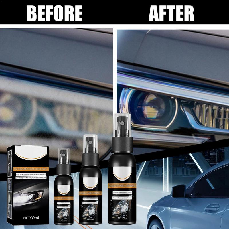 Polishing Agent Car Headlight Scratch Remover Repair Fluid Headlight Renewal Polish Liquid Auto Headlight Cleaner And Restorer