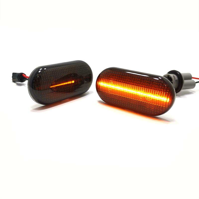 Front Wing Fender Side Repeater Dynamic LED Turn Signal Light For DACIA Duster 1st Generation