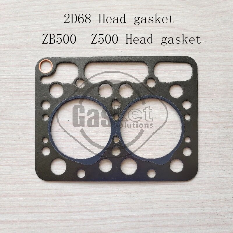 Z500 ZB500 2D68 Engine Cylinder Head Gasket for Kubota Tractor