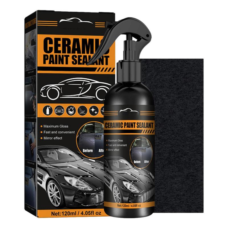 Nano Ceramic Spray Coating Car Polish Spray Sealant Top Coat Quick Coating 120ML Car Spray Wax Car Cleaning Polish For Car