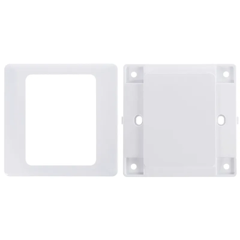 Electric Wall Switch Socket Blank Cover Panel Whiteboard ABS Outlet Plate Bezel