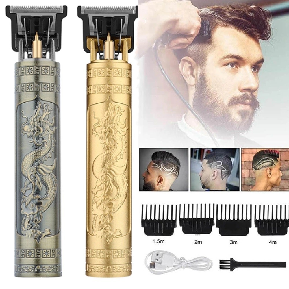 2023 Electric Hair Cutting Machine Vintage T9 Hair Clipper Rechargeable Man Shaver Trimmer Men's Barber Professional Hot Sa