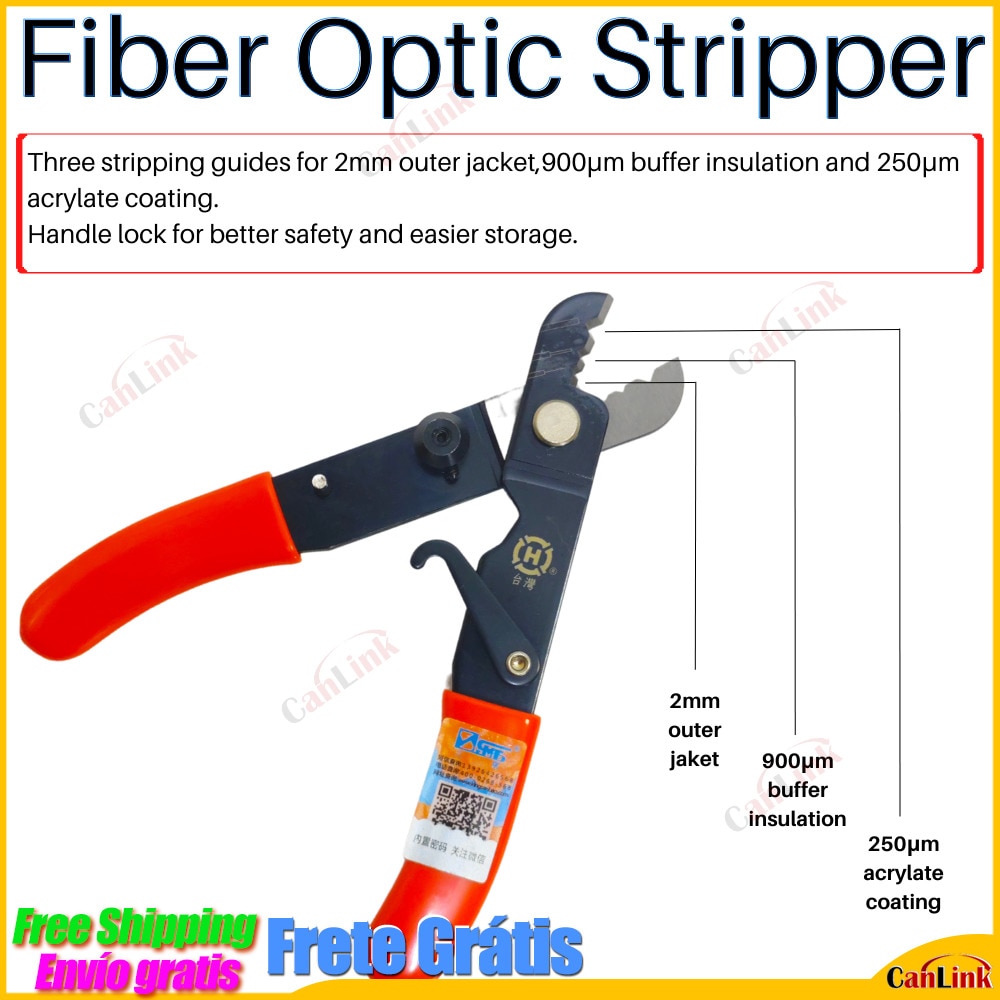High Quality Authentic HT-223H Fiber Strippers Cutting Tool / Cable Stripping Knife Fast Shipping