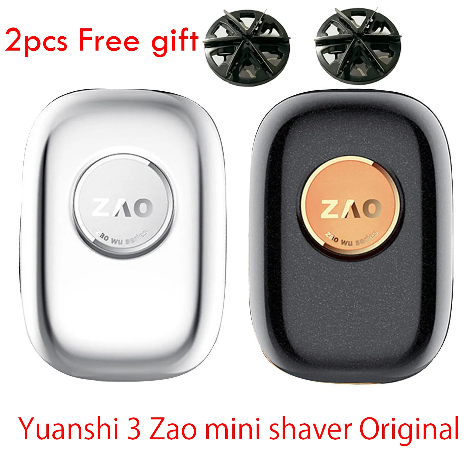 Zao Series Electric YUANSHI3 Mini Shaver Wet And Dry Pocket Razor Portable Mini Electric Shaver For Men Washable Electric Razor