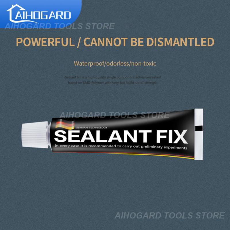 Waterproof Glass Sealant Glue 4/40/100g Nails Sealant Fix Glue Non-corrosive Quick Drying Glue Home Supplies Non-toxic Tasteless